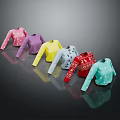 Trendy Colorful Long Sleeve Sweaters With Various Patterns In Multiple Hues