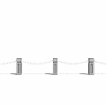 New Chinese Railing Simple Railing 3d model