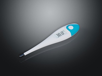 Medical Facilities Modern Thermometer Medical Equipment 3d model