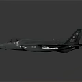 Modern Fighter Lightning 3d model