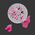 Medical Device Open Metal Can With Pink Oozing Gel And Dressing Pads