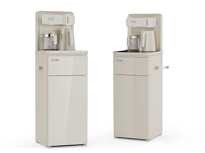 Modern Beige Water Dispensers For Daily Use 3d model