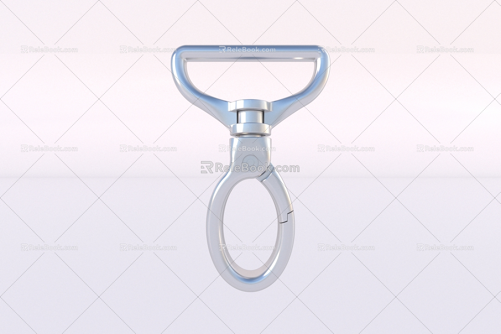 Safety buckle metal hook 3d model