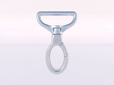 Safety buckle metal hook 3d model