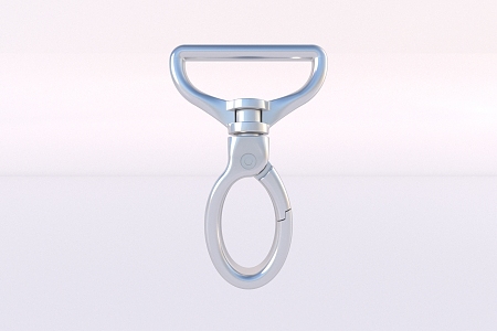 Safety buckle metal hook 3d model