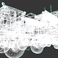 Advanced Military Weapon System Mounted On Multi Wheel Military Truck With Missile Launch Tubes