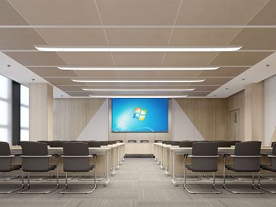 Human Resources Training Room Modern Training Room model