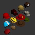 Hat and helmet bag 3d model