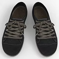 Stylish Black Lace Up Casual Shoes Offering Comfortable Fit For Everyday Wear