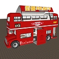 Modern Bus Carnival 3d model