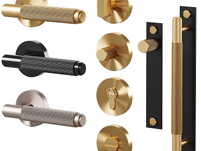 Modern Hardware Handle Door Handle Door Handle Door Handle Cabinet Door Handle Hardware 3d model