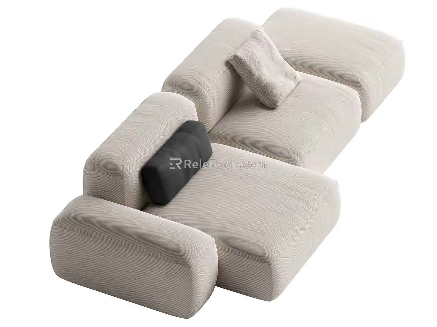 Modern Multiplayer Sofa 3d model