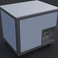 Industrial Mobile Storage Equipment With Metal Cabinet And Lockable Doors On Wheels