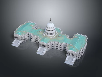 apartment building apartment building residence building residential building residential building 3d model