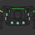 Advanced Gamepad Pro Controller With Screen Colorful Buttons And Knobs