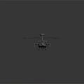 Military Helicopter With Rotors Cockpit Radar System And Advanced Aviation Design Details