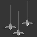 Small chandelier fashion small chandelier 3d model