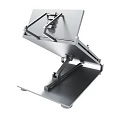 Sturdy Adjustable Metal Folding Stand With Durable Structure For Workbench Use 3d model
