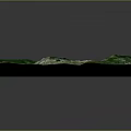 Scenic Green Mountainous Landscape With Lush Terrain And Natural Elevation Features