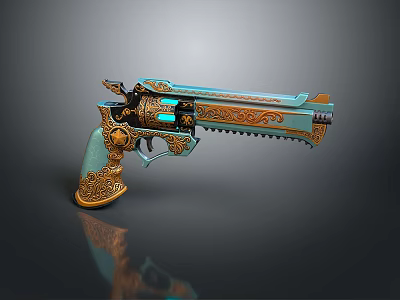 pistol semi-automatic pistol automatic pistol modern weapon hot weapon hot weapon gun military 3d model