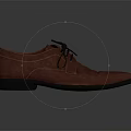 Fashionable Red Leather Shoes For Men Featuring Classic Laces And Sleek Design