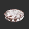Vintage Rustic Metal Can with Rusty Surface for Food Storage 3d model