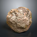 Natural Stone and Wood Material Showcasing Rustic Texture and Earthy Color Tones