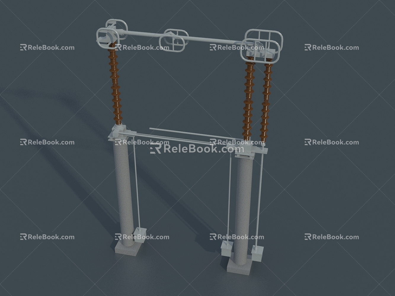 Substation Equipment 3d model