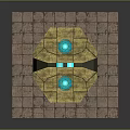 Stargate Stargate Spacetime Gate Sci-Fi Door Ring Door Loop Sci-Fi Ring Portal Shuttle Door 3d model