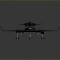 Advanced Stealth Combat Aircraft With Sleek Design As Modern Military Weapon