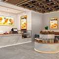 Harvest Bakery Storefront And Interior With Fresh Pastries Desserts And Display Counters