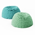 Modern Sofa Stool Pottery Warehouse Puff Wool Bag Fur 3d model