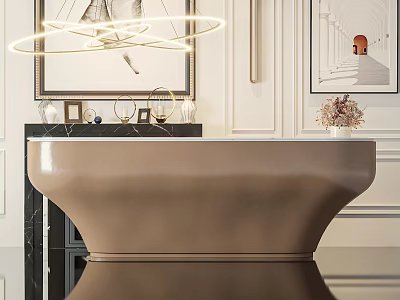 Reception Desk 3d model