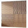 Wooden Wall Panels With Various Textured Patterns 3d model