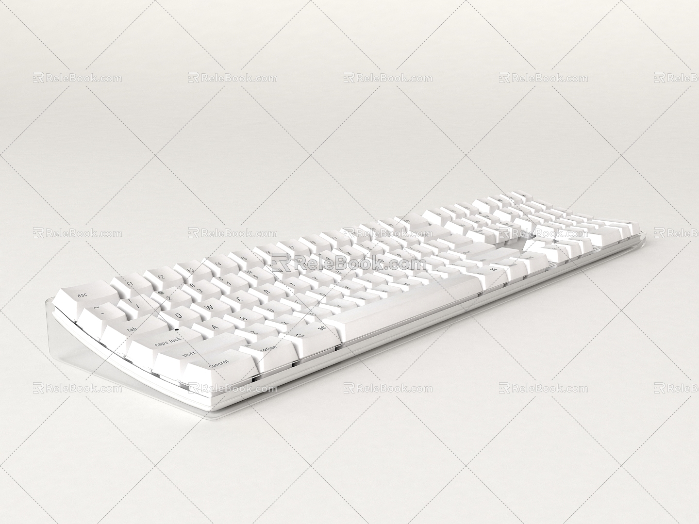 Computer Keyboard Apple Keyboard 3d model