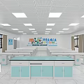 Physics and Electricity Experiment Classroom 3d model