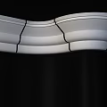 Modern Cornice 3d model