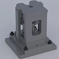 Industrial Machinery Equipment Featuring Metal Base Support Columns And Circular Components Handle