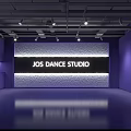 Spacious Modern JOS Dance Studio For Fitness Workouts And Dance Classes 3d model