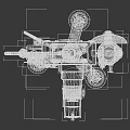 Steampunk Style Digital Camera Accessory For Mobile Phones With Gear And Tripod Design