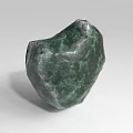 Unique Green Textured Rockery Rock With Natural Shape For Garden Landscape Decoration