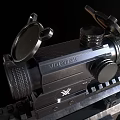 Modern Tactical Rifle Featuring Mounted Scope Military Style Rail And Ergonomic Grip