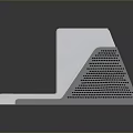 LOADMASTER Control Console Featuring Loading Display Screen Blue Buttons And Knobs