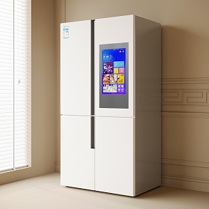 Intelligent refrigerator 3d model