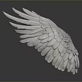 angel wings angel wings virtual items game items game props daily necessities 3d model