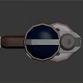 Detailed 3D Model Of Vintage Rifle With Wooden Stock And Metal Barrel