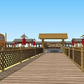 New Chinese-style Farm Sub-farm 3d model