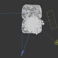 Lush Herbaceous Plants With Green Leaves And White Flowers In Dense Growth