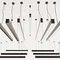 Modern Minimalist Pendant Lights With Sleek Linear Designs And Various Styles