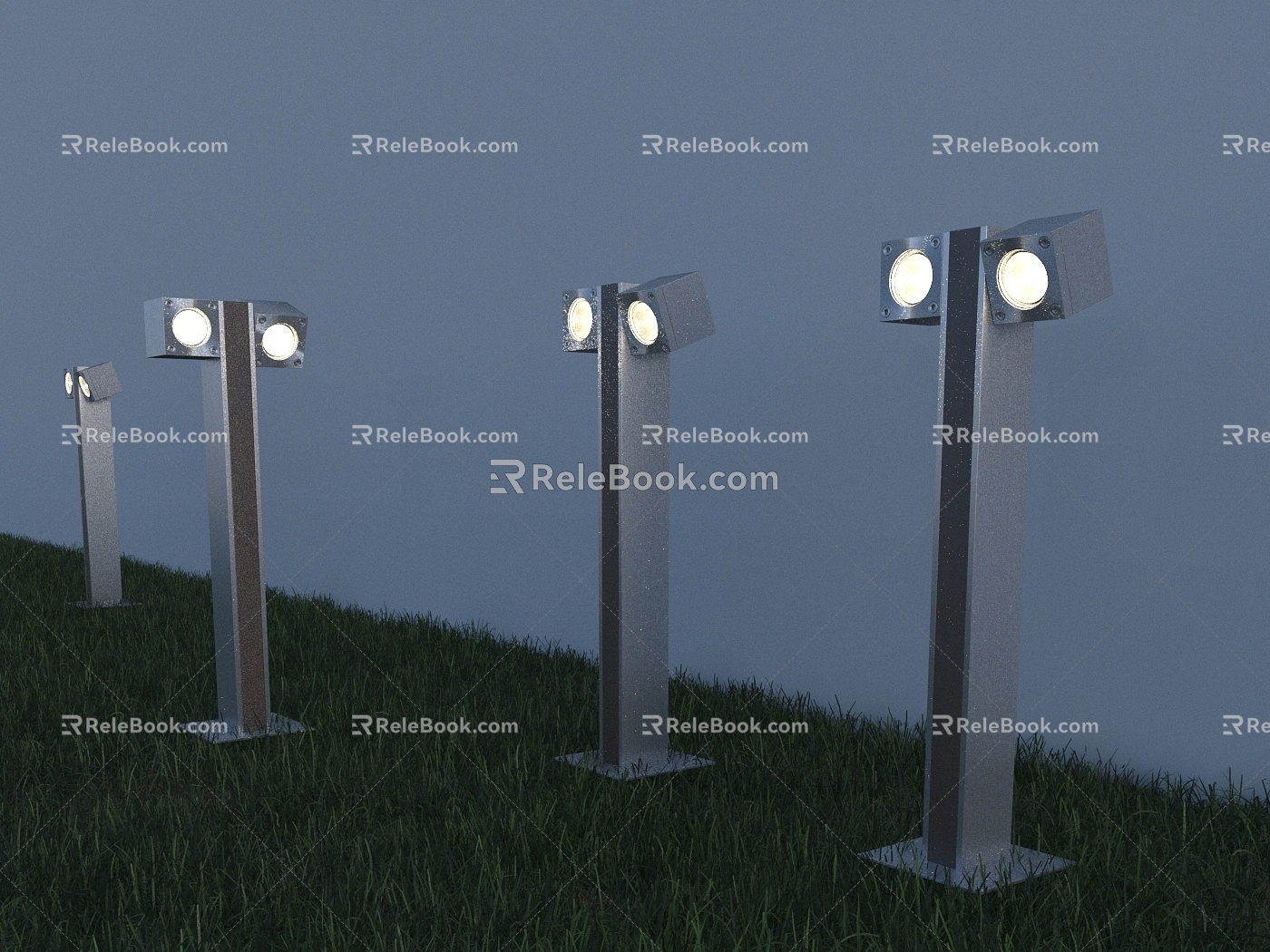 Modern boutique lamp 3D model 10322018 3d model